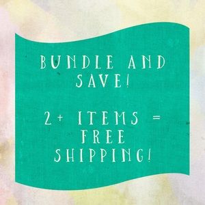 FREE SHIPPING when you bundle 2+ items!